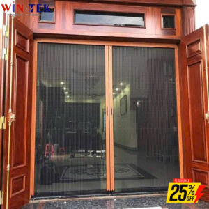 Cửa Lưới Chống Muỗi Mở 2 Cánh – Thoáng Khí, Thẩm Mỹ, Dễ Sử Dụng