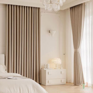 Rèm cửa vải đẹp Hàn Quốc - Mã Docle C