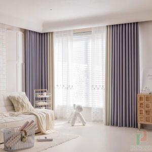 Rèm cửa vải đẹp Hàn Quốc - Mã Docle B