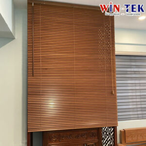 Rèm gỗ che bàn thờ đẹp RGBT01