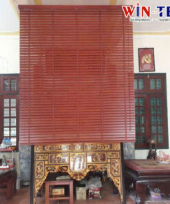 Rèm gỗ che bàn thờ đẹp RGBT08