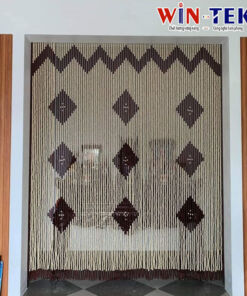 Rèm hạt gỗ đẹp hợp phong thủy RHG15