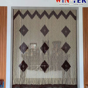 Rèm hạt gỗ đẹp hợp phong thủy RHG15