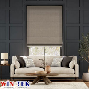 Rèm roman cản nắng 100% mã D027