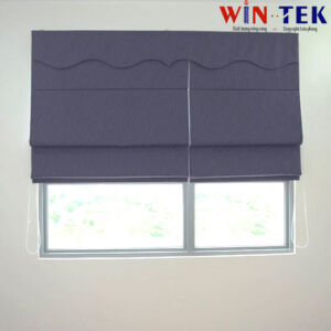 Rèm roman cản nắng 100% mã D012