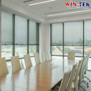 Rèm sáo nhôm văn phòng bản 2.5cm - Hệ 2 dây - Vạn Thái mã ST27