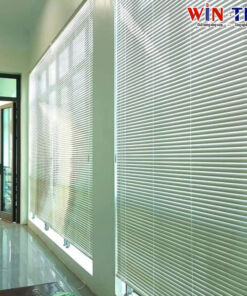 Rèm sáo nhôm văn phòng bản 2.5cm - Hệ 2 dây - Vạn Thái mã ST28
