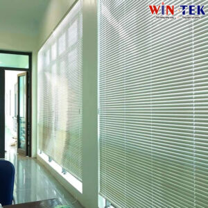 Rèm sáo nhôm văn phòng bản 2.5cm - Hệ 2 dây - Vạn Thái mã ST28