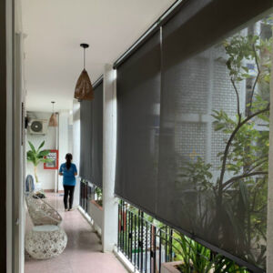 Rèm che nắng mưa ngoài trời loại lưới