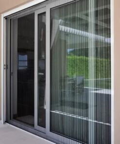 Rèm cửa chống muỗi  đẹp giá rẻ - Khung Nhôm Bền Đẹp WT19