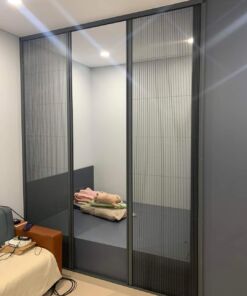 Rèm cửa chống muỗi giá rẻ - Cửa Lưới Xếp Vận Hành Rất Êm WT26