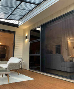 Cửa Lưới Xếp Vận Hành Rất Êm- loại 20*20 mắt lưới /inch WT37