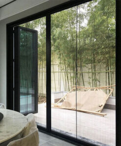 Cửa chống muỗi loại 20*20 mắt/inch đẹp giá rẻ - Mở 2 cánh WT45