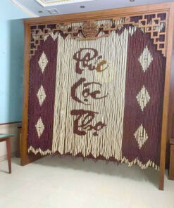 Rèm Hạt Gỗ Treo Bàn Thờ Giá Rẻ