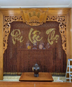 Rèm Hạt Gỗ Phòng Khách Giá Rẻ