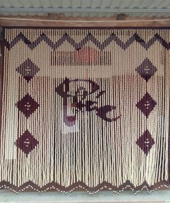 Mẫu Rèm Hạt Gỗ Che Bàn Thờ WBT05