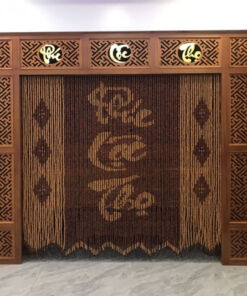 Rèm Hạt Gỗ Cửa Ra Vào Bền Đẹp