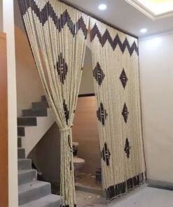 Rèm Hạt Gỗ Cửa Sổ Phòng Khách – Giá Tốt