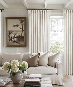 Mẫu Rèm Vải 1 Lớp Giá Rẻ - Cách Nhiệt Tốt