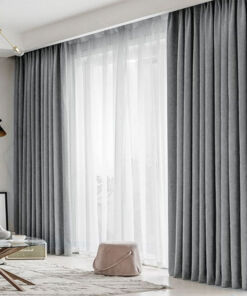 Giá Màn Cửa Vải - Rèm Vải Dày Dặn Cản Nắng Tốt