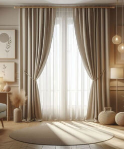 Màn Vải Voan - Rèm Vải Dày Dặn Cản Nắng