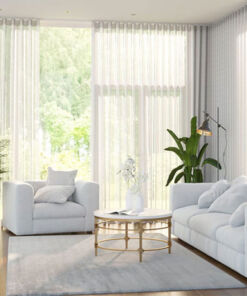 Rèm Cửa Bằng Vải Voan - Trang Trí Cực Đẹp