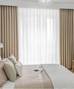 Rèm Vải 2 Lớp đẹp che nắng tốt, Giá rẻ