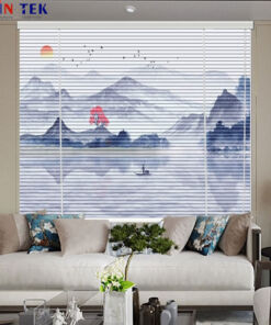 Rèm Sáo Nhôm In Tranh – Nâng Tầm Không Gian Sống