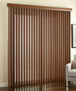 Rèm Sáo Gỗ Dọc Hiện Đại – Thiết Kế Tinh Giản, Sang Trọng